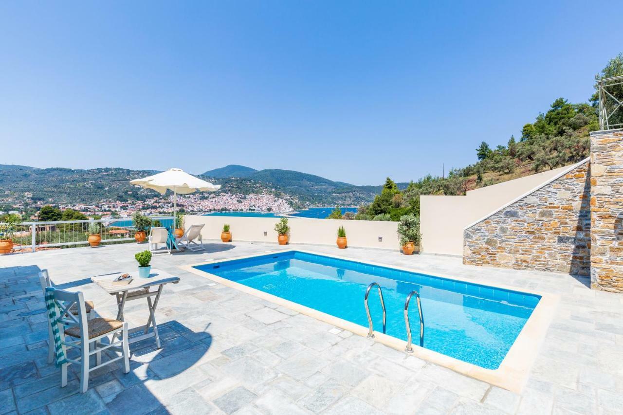 Villa Anastasia Skopelos stad Exteriör bild