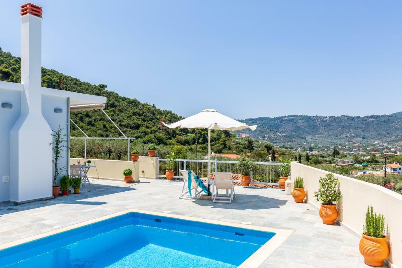 Villa Anastasia Skopelos stad Exteriör bild