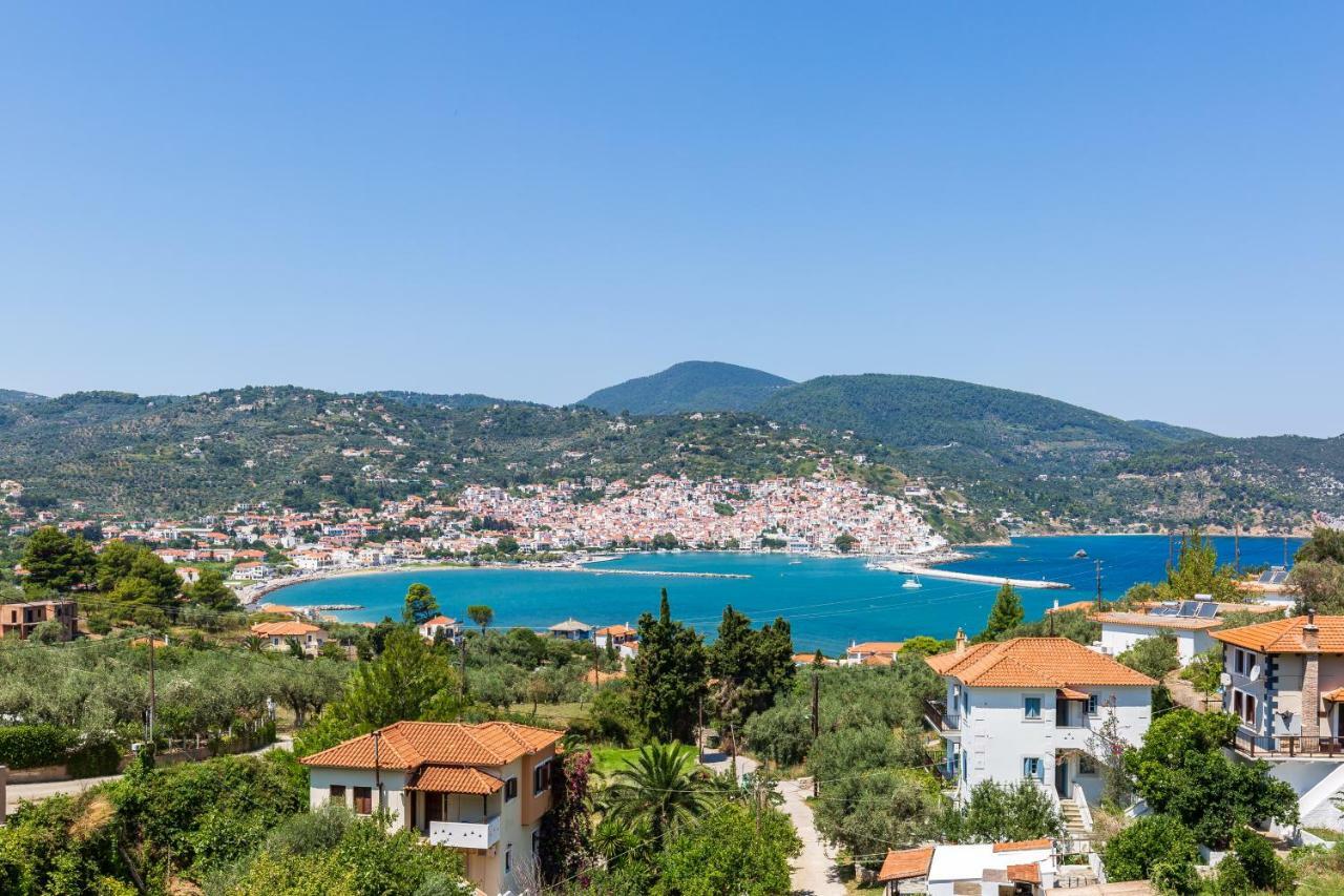 Villa Anastasia Skopelos stad Exteriör bild