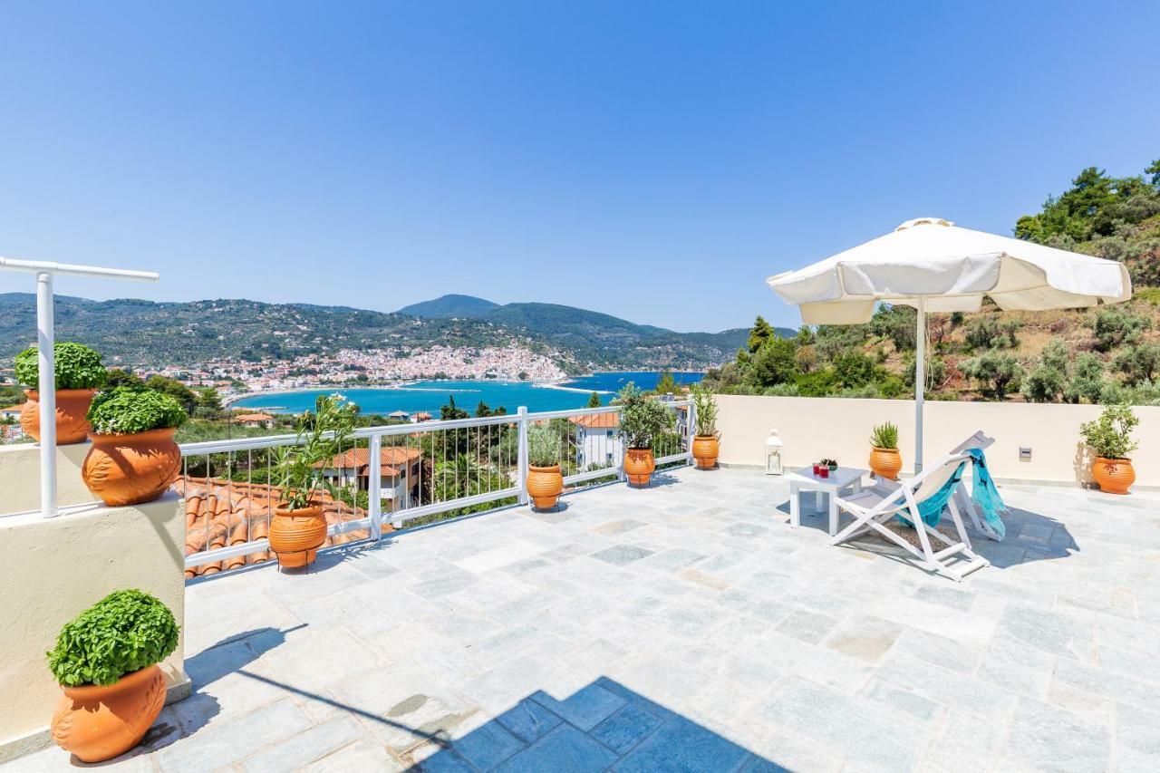 Villa Anastasia Skopelos stad Exteriör bild